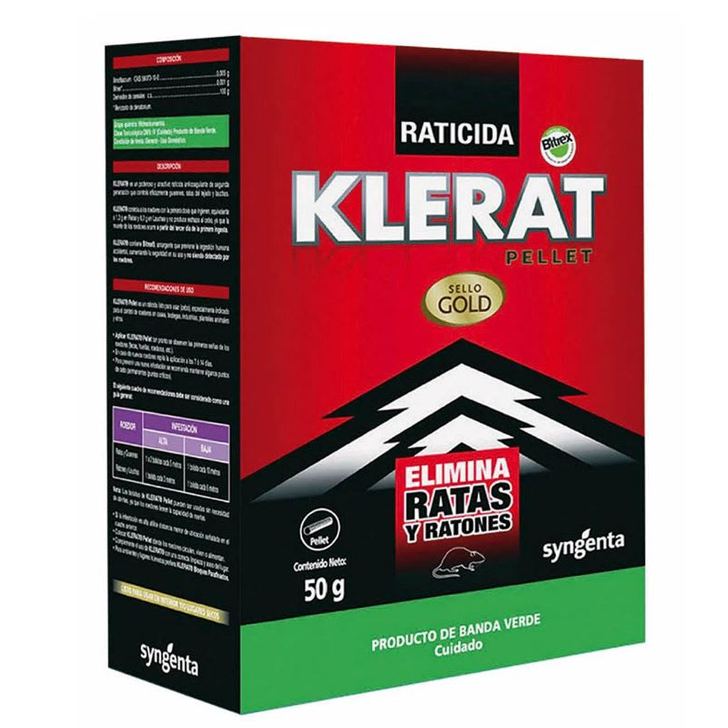 Klerat Pellet 50g | Construlomas